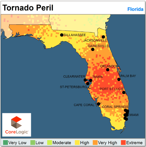 Tornado alley map 2019