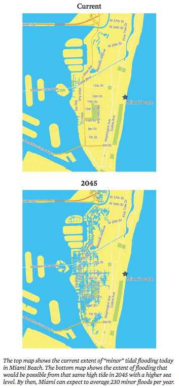 east coast tidal flooding