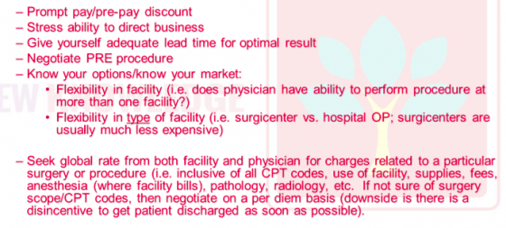 provider agreement negotiation