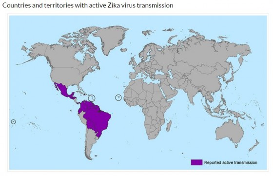 Zika countries