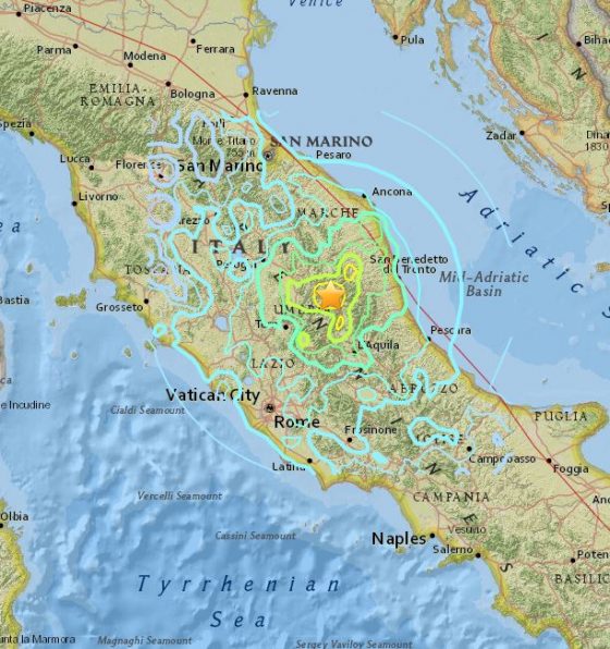 Italy map